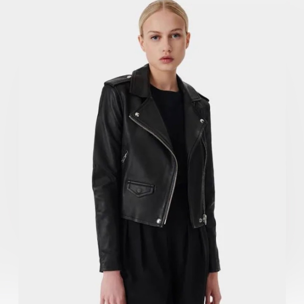 IRO ASHVILLE LEATHER JACKET
